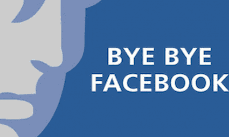 Zbogom Facebook...