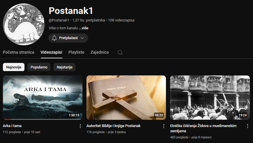 Video zapisi titlovani na hrvatski