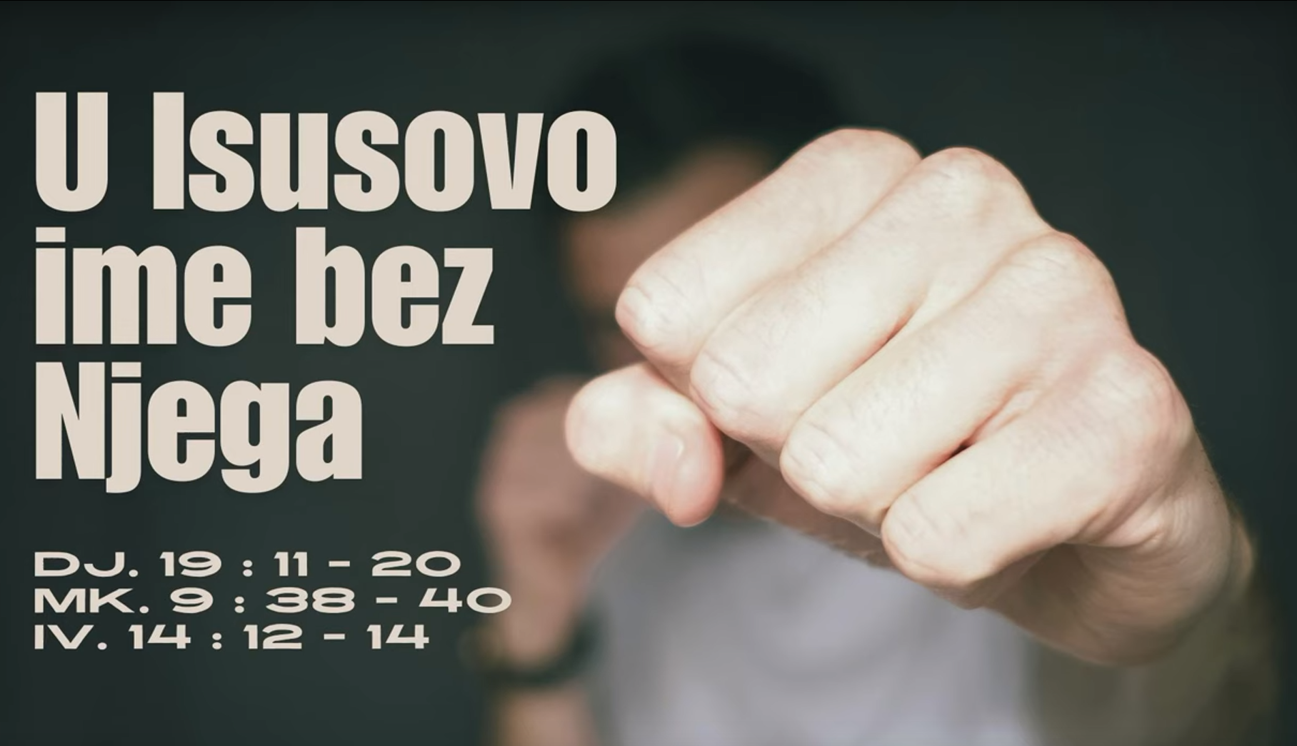 Nedjeljnja propovijed